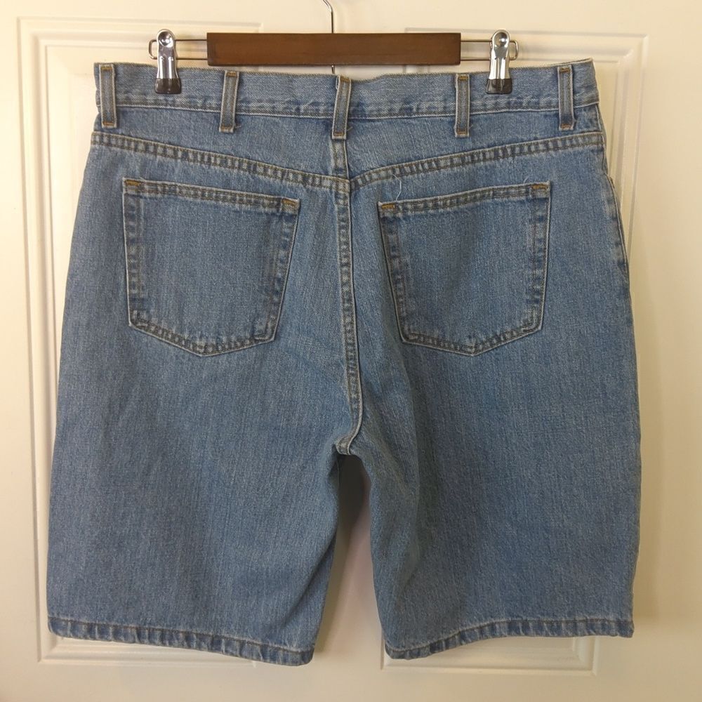 George blue light Stone wash five pocket shorts - Picture 8 of 10